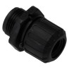 Adaptaflex Black Conduit Fitting 13 mm Nominal Size PG11 Thread Polyamide 66 Material IP67 Rated PG11