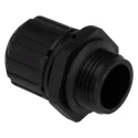 Adaptaflex Black Conduit Fitting 13 mm Nominal Size PG11 Thread Polyamide 66 Material IP67 Rated PG11