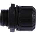 Adaptaflex Black Polyamide 66 Conduit Fitting 16 mm Nominal Size PG11 Thread IP69K IP66 IP67 IP68 