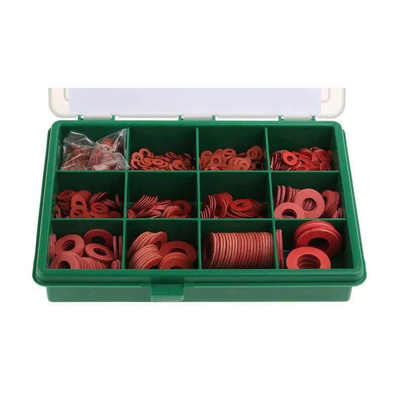 RS PRO 1465 piece Vulcanised Fibre Plain Washer Kit 289-174