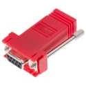 RS PRO D-Sub Adapter 9-Way Female to Female RJ45 Female Plug-in Orientation Straight 16mm 314-8111