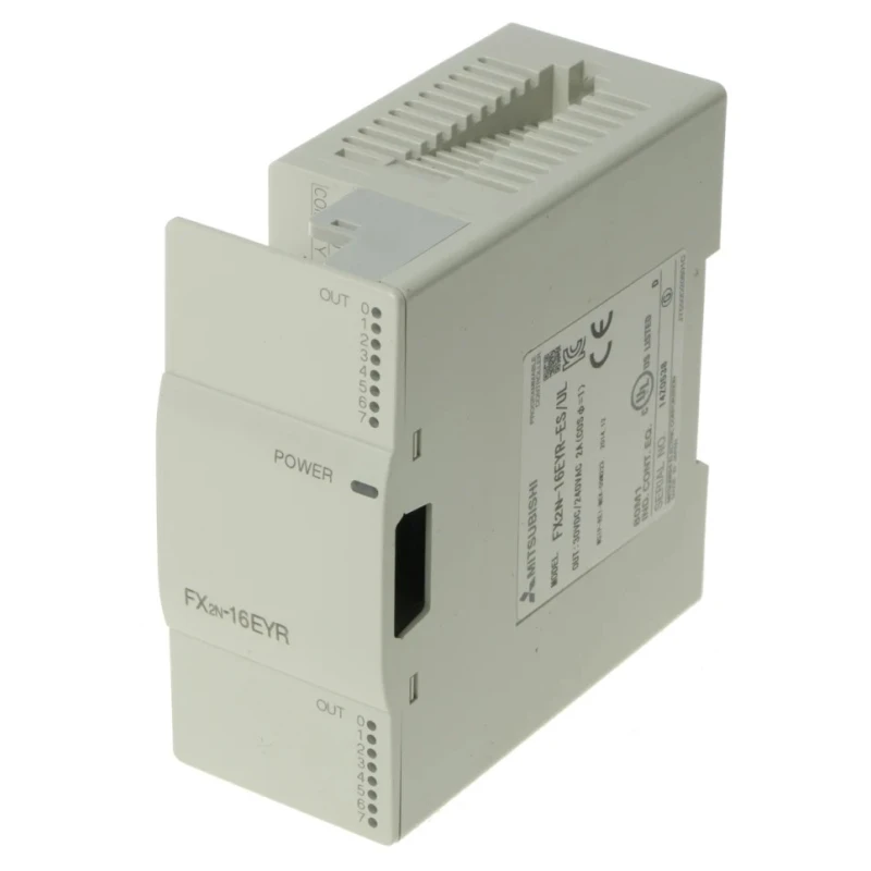 Mitsubishi Electric PLC I/O Module FX2N Series 24V DC Relay Outputs 
