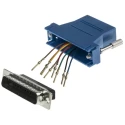 RS PRO D-Sub Adapter 25-Way D-Sub to Male Male RJ45 Female Female 314-8161