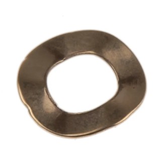 RS PRO Copper Plain Crinkle Locking & Anti-Vibration Washer M4 BS 4463 289-679