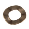 RS PRO Copper Plain Crinkle Locking & Anti-Vibration Washer M4 BS 4463 289-679