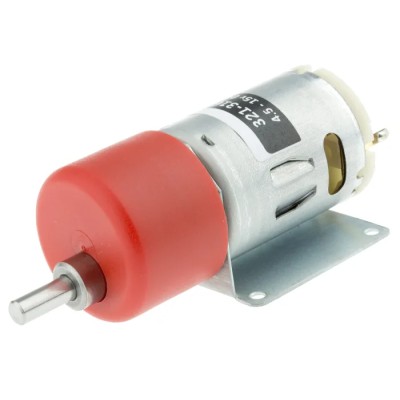 RS PRO Brushed Geared DC Geared Motor, 19.8 W, 12V DC, 29 Ncm Torque, 241 RPM, 6 mm Shaft Diameter 321-3164