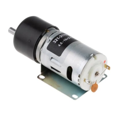 RS PRO Brushed Geared DC Geared Motor 12V DC 19.8W 18 RPM 59Ncm Torque 6mm Shaft Diameter 321-3170