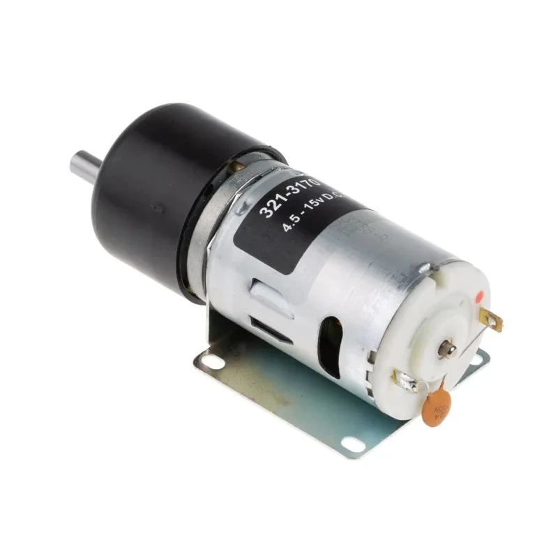 RS PRO Brushed Geared DC Geared Motor 12V DC 19.8W 18 RPM 59Ncm Torque 6mm Shaft Diameter 321-3170