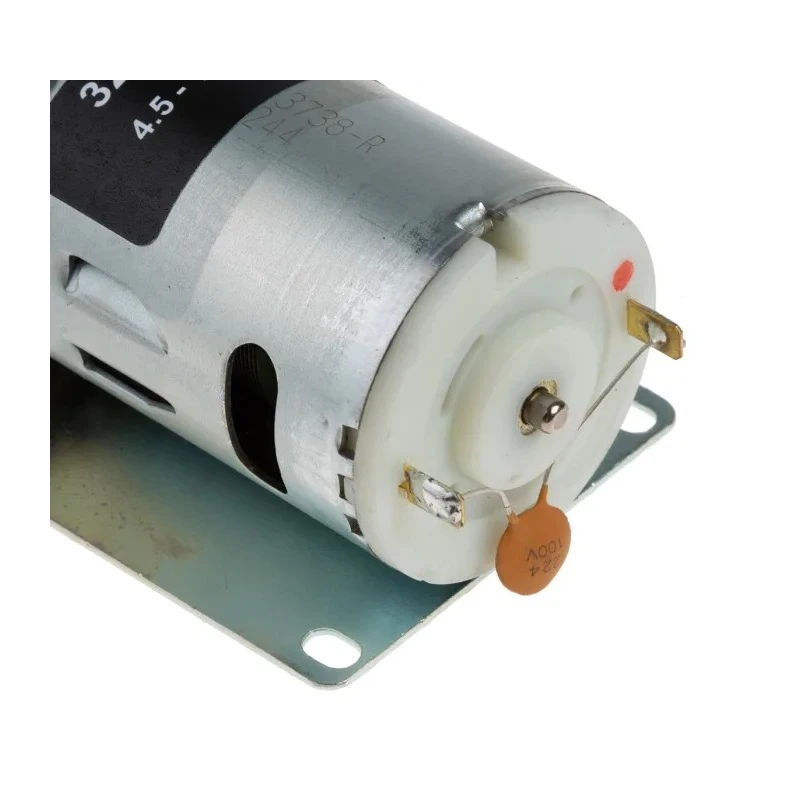 RS PRO Brushed Geared DC Geared Motor 12V DC 19.8W 18 RPM 59Ncm Torque 6mm Shaft Diameter 321-3170