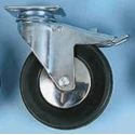 Tente Braked Swivel Castor 80 kg Load Capacity 100 mm Rubber Wheel 137 mm Height 32 mm Width 2477UYP100P50