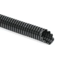 HellermannTyton Flexible Plastic Conduit 12 mm Nominal Diameter Uncoated Black 50m Length 169-22120 IWS12-PA6