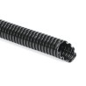 HellermannTyton Flexible Plastic Conduit 12 mm Nominal Diameter Uncoated Black 50m Length 169-22120 IWS12-PA6