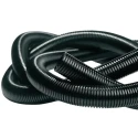 HellermannTyton Flexible Plastic Conduit 12 mm Nominal Diameter Uncoated Black 50m Length 169-22120 IWS12-PA6