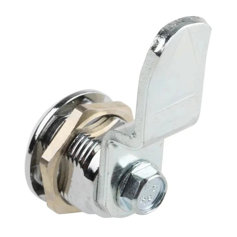 Steinbach & Vollman Spanner Lock Chrome Finish Keyless Lock with Square Head Unlock 25.6 mm Panel-to-Tongue, 23 x F186-02-2