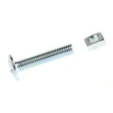 RS PRO Bright Zinc Steel Roofing Bolt M8 Thread Size Phillips Drive 40 mm Length Grade 4.8 277-711