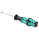 Wera Standard Philips Screwdriver with PH1 Tip, 80 mm Blade Length, Ergonomic Grip 05008710001