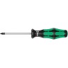 Wera Standard Torx & Torx Plus Screwdriver, T6 Tip, 60mm Blade Length, Insulated Handle, Chrome Plated Blade 05028001001