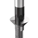 Wera Standard Torx & Torx Plus Screwdriver, T6 Tip, 60mm Blade Length, Insulated Handle, Chrome Plated Blade 05028001001
