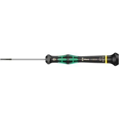 Wera Precision Screwdriver with 60 mm Blade, Insulated, Height Safe, Non-Sparking 05118004001