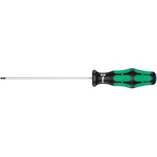 Wera Hexagon Screwdriver 2 mm Tip, 100 mm Blade Length, 170 mm Overall Length with Hardwearing Plastic Handle 05022800001