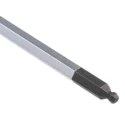 Wera Hexagon Screwdriver 2 mm Tip, 100 mm Blade Length, 170 mm Overall Length with Hardwearing Plastic Handle 05022800001