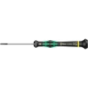 Wera Precision Screwdriver Insulated, Tri-lobe Grip, Silicon Chrome Vanadium Molybdenum Steel Blade, 60 mm Blade 05118006001