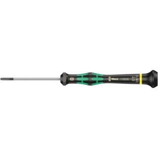 Wera Precision Screwdriver Insulated, Tri-lobe Grip, Silicon Chrome Vanadium Molybdenum Steel Blade, 60 mm Blade 05118006001