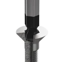 Wera Standard Hexagon Screwdriver 1.5 mm Tip, 60 mm Blade, 130 mm Overall 05022795001