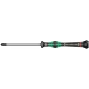 Wera Precision Screwdriver, PH1 Tip, 80 mm Blade, 97 mm Overall 05118024001