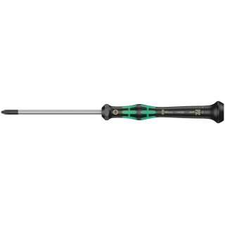 Wera Precision Screwdriver PZ1 Tip 80 mm Blade Insulated Ergonomic Bi-Material Handle VDE 1000V Approved 177mm 05118032001