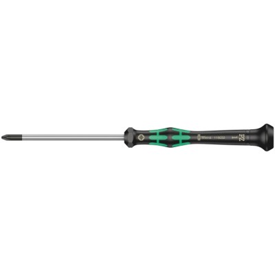 Wera Precision Screwdriver PZ1 Tip 80 mm Blade Insulated Ergonomic Bi-Material Handle VDE 1000V Approved 177mm 05118032001