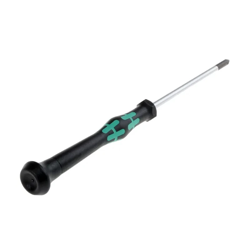 Wera Precision Screwdriver, PH1 Tip, 80 mm Blade, 97 mm Overall 05118024001