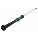 Wera Precision Screwdriver PZ1 Tip 80 mm Blade Insulated Ergonomic Bi-Material Handle VDE 1000V Approved 177mm 05118032001