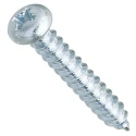 Yahata Neji Steel Pan Head Self-Tapping Screw, Cross Drive, Steel Material, Length 16 mm, Thread Size M5, Grade M5 M5X16
