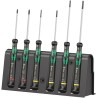 Wera Phillips and Slotted Precision Screwdriver Set, Colour-Coded Handles, 6-Piece 05118150001
