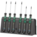 Wera Hexagon Precision Screwdriver Set, 6-Piece, Tip Sizes 0.9, 1.3, 1.5, 2, 2.5, 3 mm 05118156001