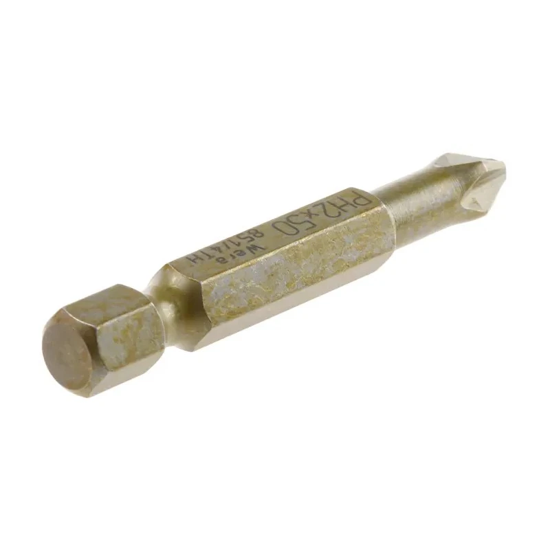 Wera Screwdriver Bit PH2 50 mm Overall Length Chrome Plated Stainless Steel Plastic 05059860001