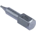 Wera Screwdriver Bit, 6.35 mm Hex Drive, T5 Size, 25 mm Overall Length, 1-Piece 05066300001