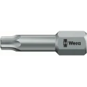 Wera Screwdriver Bit 1/4 in Tip T6 Size Hex Drive 25mm Overall Length 05066301001