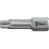 Wera Screwdriver Bit, 6.35 mm Hex Drive, T25 Size, 25 mm Overall Length, 1-Piece 05066312001