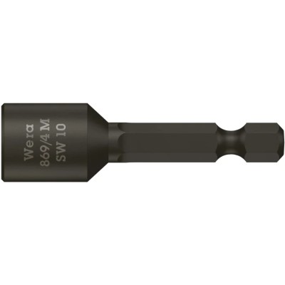 Wera Hex Bit Holder 0.25 mm Drive, 5.5 mm Hex Tip, 65 mm Overall Length 05060210001