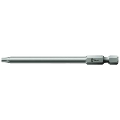 Wera High-Quality Screwdriver Bit 1/4 in Hex Drive, T20 Size, 89 mm Overall Length 05060188001