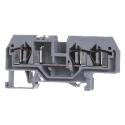 WAGO 281 Series Feed Through Terminal Block Grey, 4mm² Cable CSA, 1-Level, Cage Clamp Termination, 32A, 800V 281-681