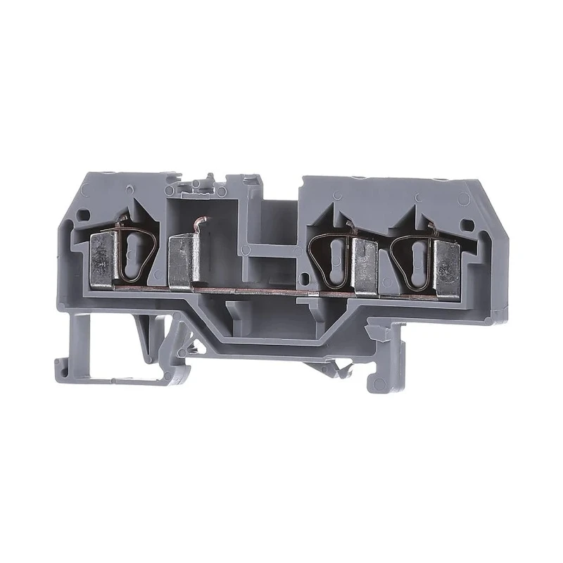 WAGO 281 Series Feed Through Terminal Block Grey, 4mm² Cable CSA, 1-Level, Cage Clamp Termination, 32A, 800V 281-681