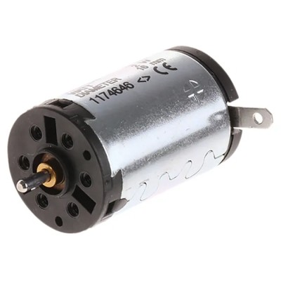 Maxon DC Motor with Precious Metal Brushes, 2 W Power, 21 V Supply Voltage, 2.14 mNm Torque, 13700 rpm Speed, 1.5 mm 110048