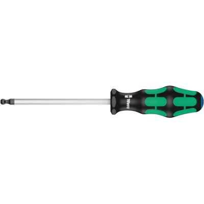 Wera Hexagon Screwdriver 6 mm Tip 230mm Overall Chrome Plated Blade Standard Type 05022820001