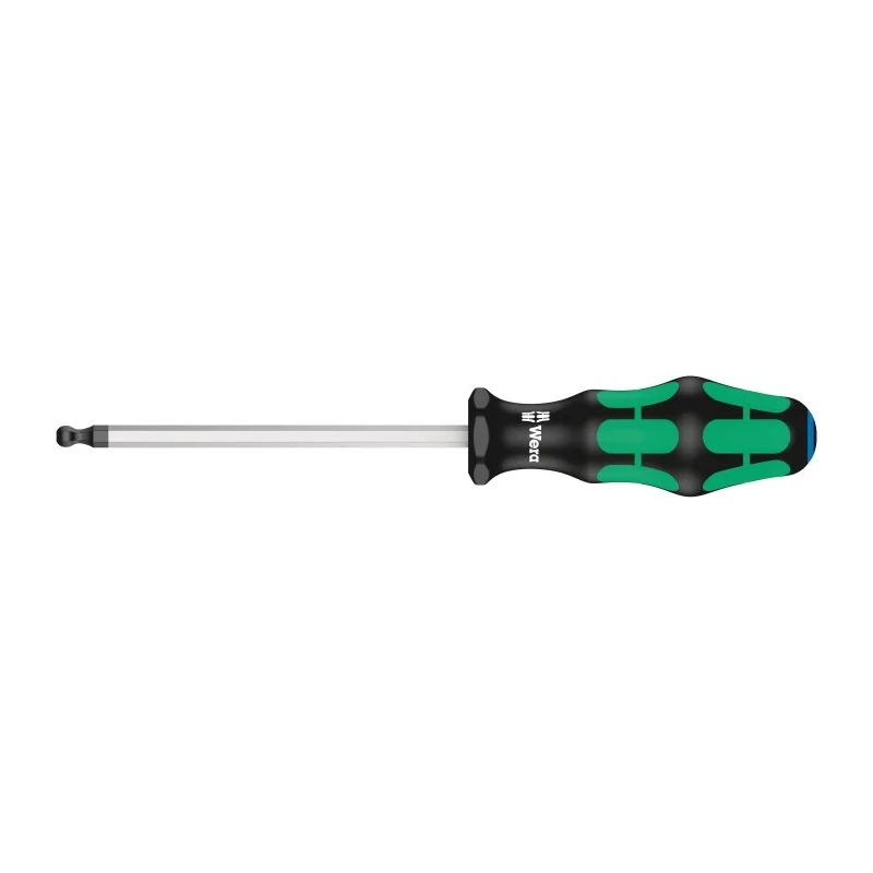 Wera Hexagon Screwdriver 6 mm Tip 230mm Overall Chrome Plated Blade Standard Type 05022820001