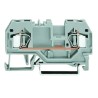 WAGO 281 Series Feed Through Terminal Block Grey 4mm² 1-Level Cage Clamp 281-901