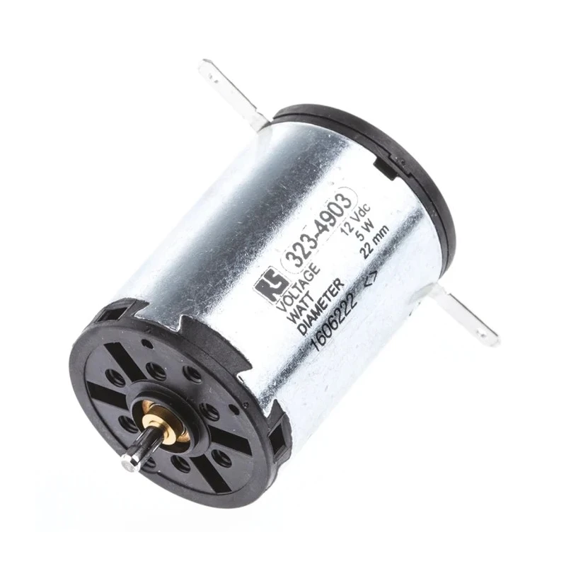 Maxon 22mm Miniature DC Motor 18V DC, 5W, 6.25mNm Torque, 9970rpm, 2mm Shaft Diameter 110124