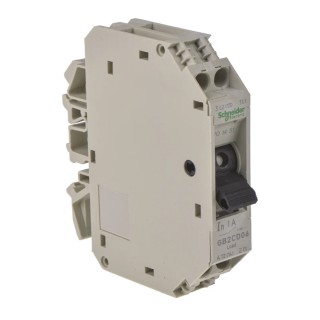 Schneider Electric TeSys GB2 Thermal Circuit Breaker 1A 1-Pole DIN Rail Mount GB2CD06